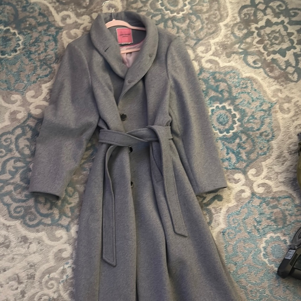 Kate Spade Gray Wool Coat